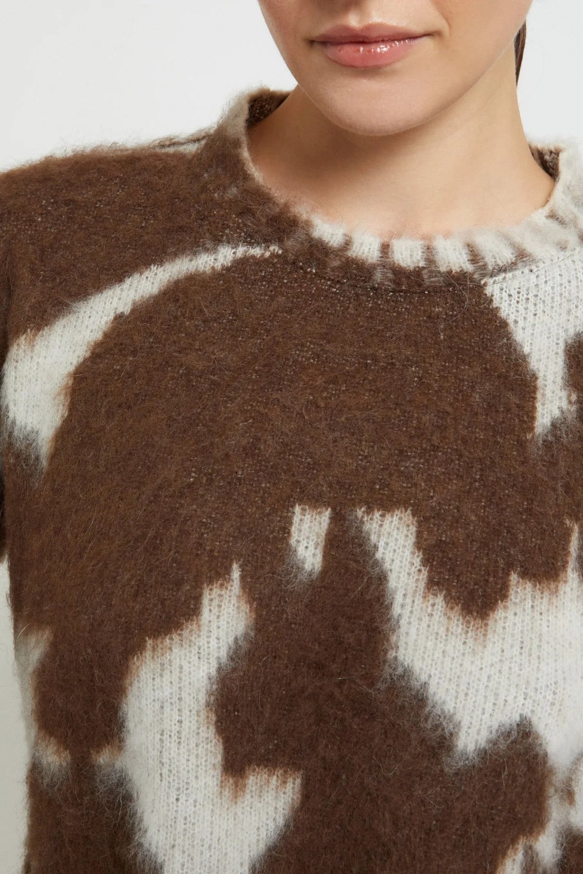 Wool and Mohair Blend Sweater