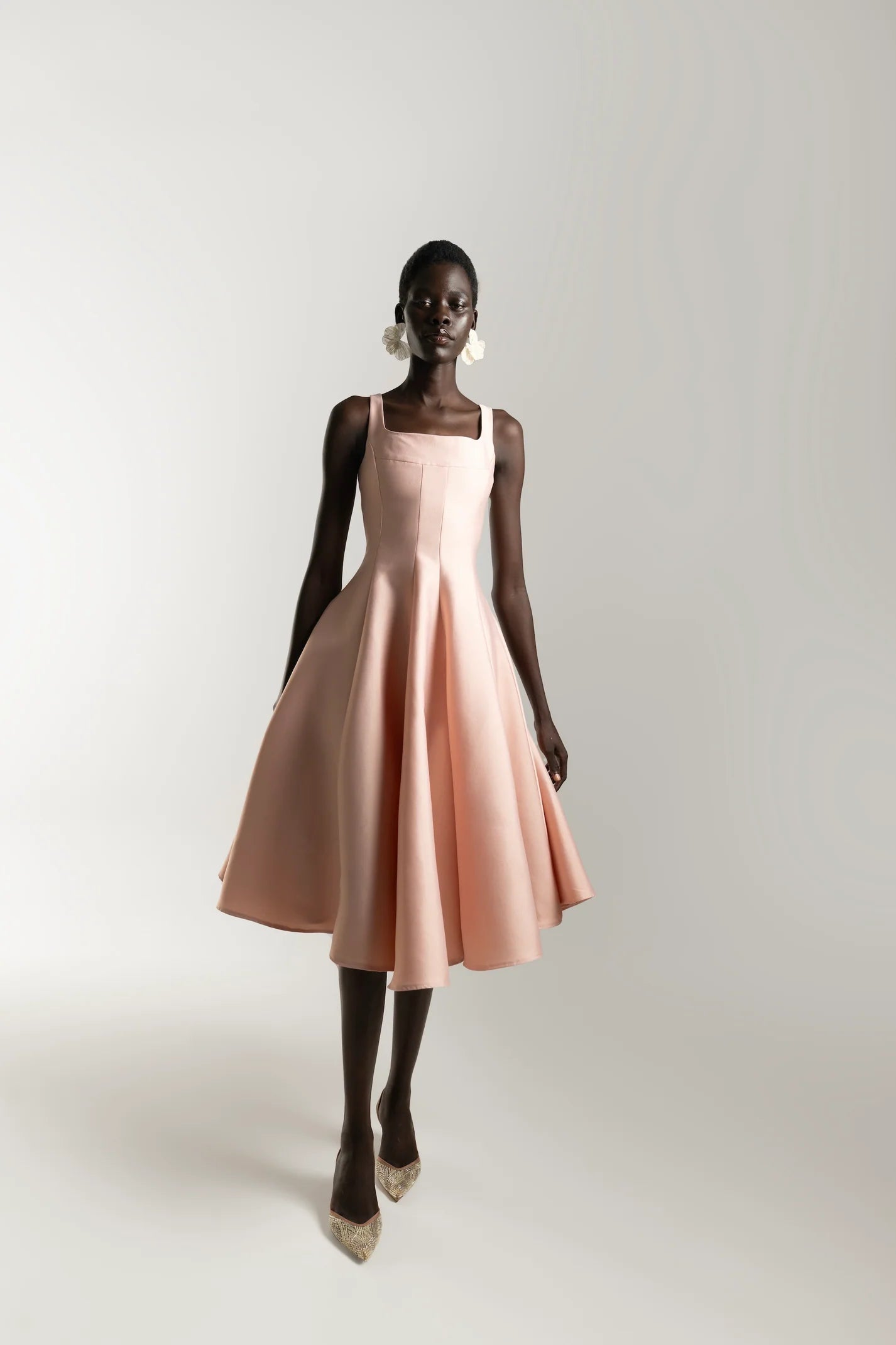 NINA Blush Midi Dress