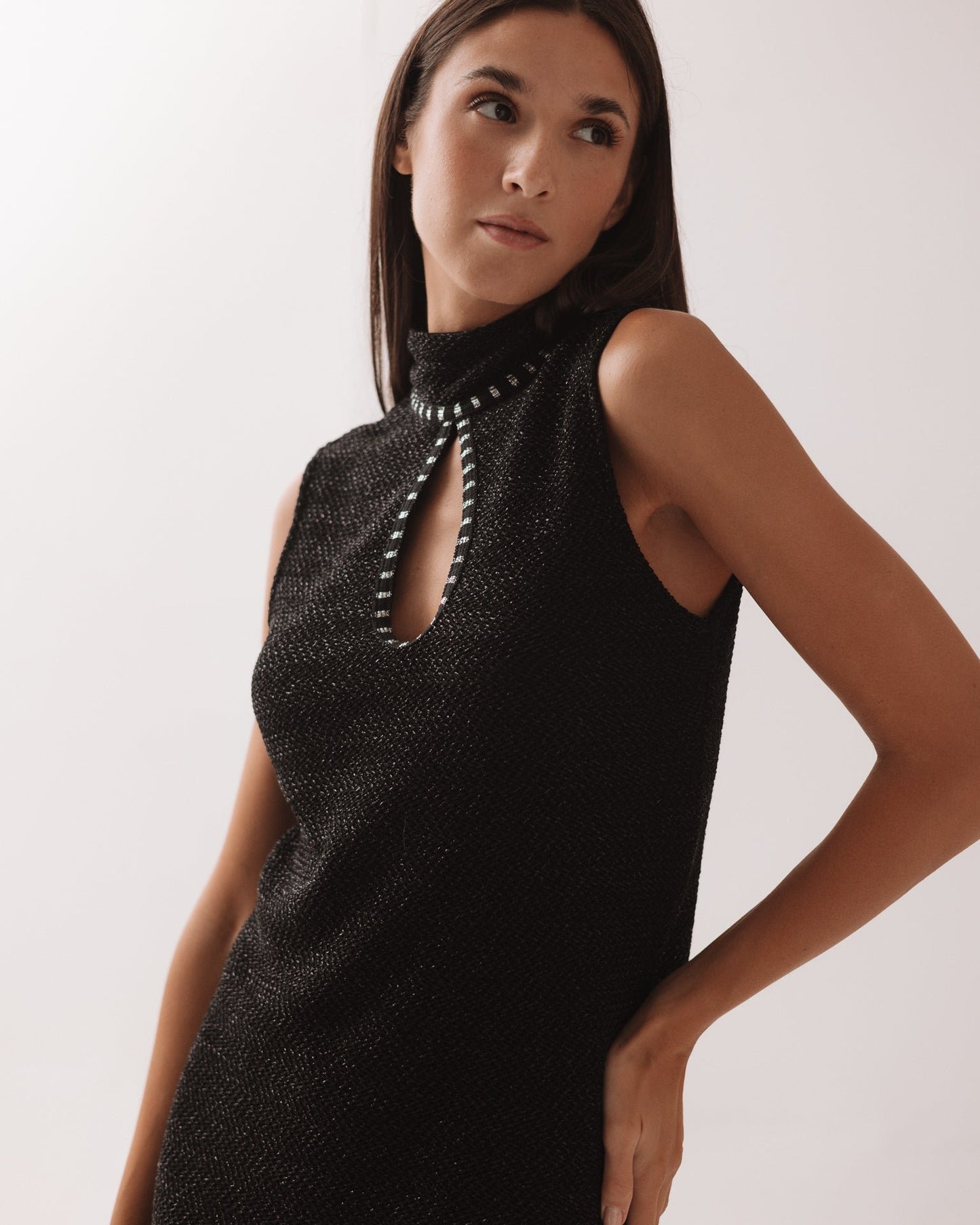 The Aveline Feather Dress
