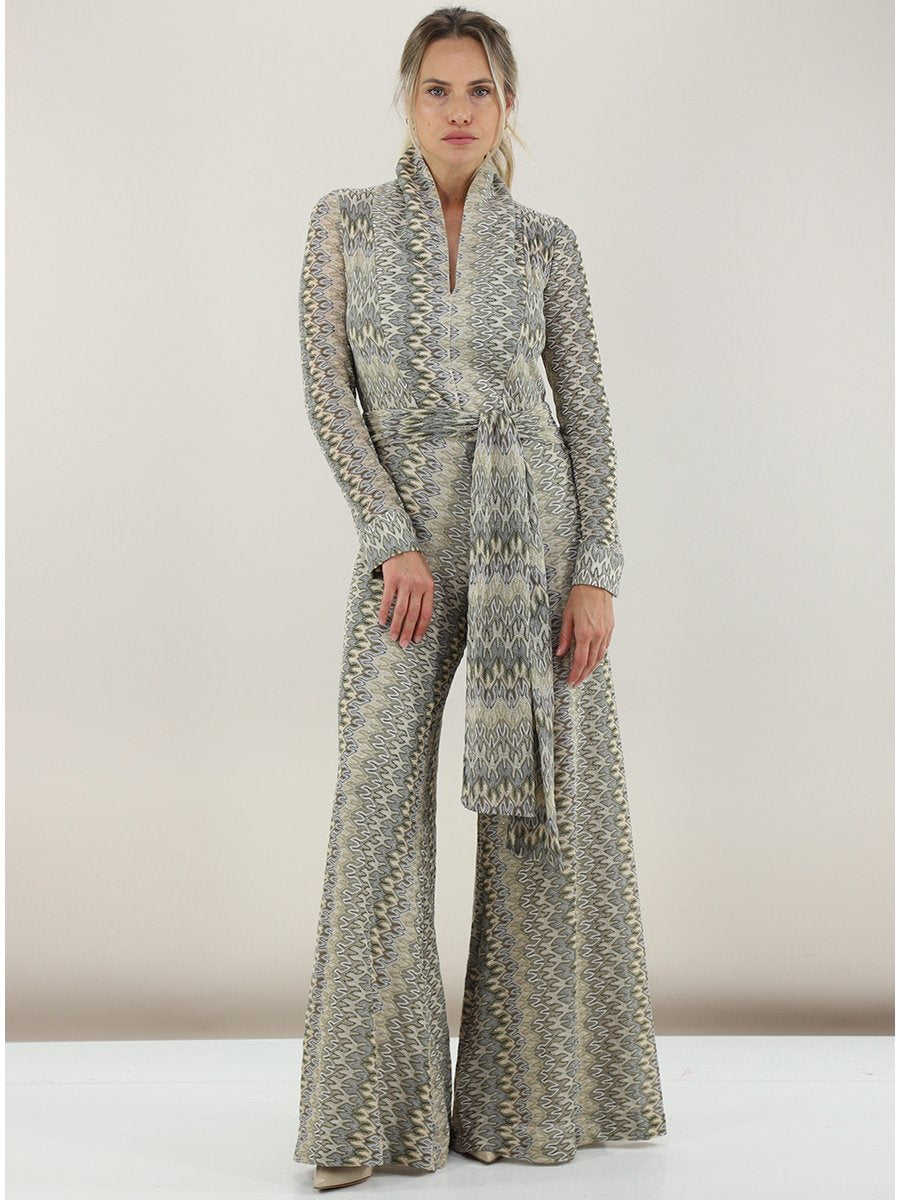 Flame Knitted Jumpsuit