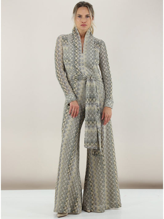 Flame Knitted Jumpsuit