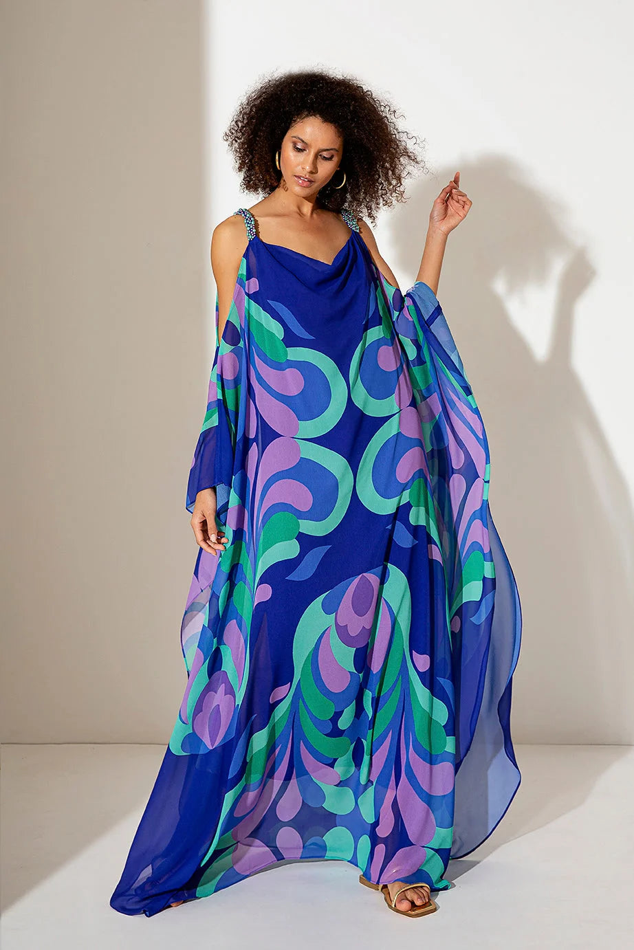 Kaftan Style Maxi Dress