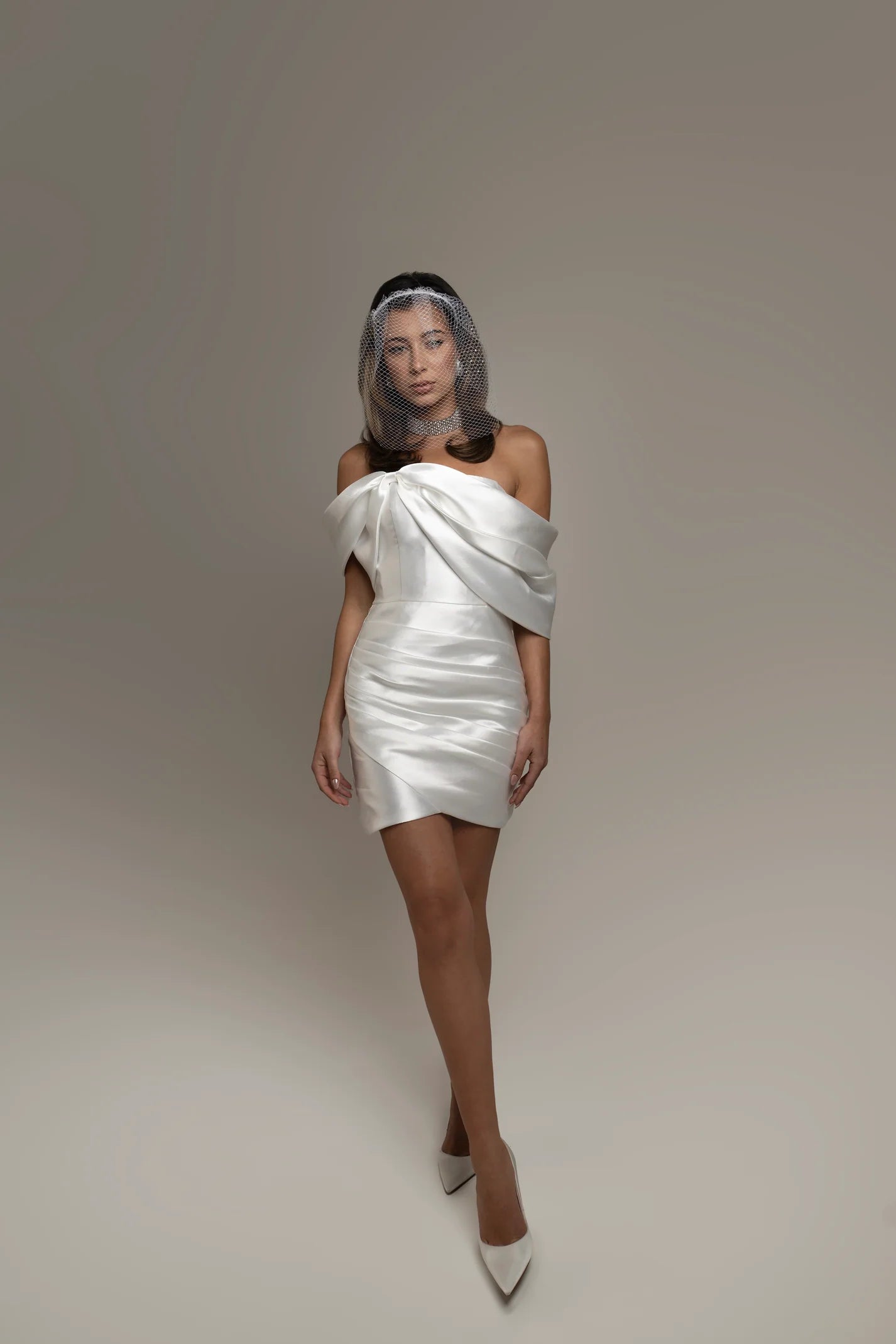 CARA Bridal Mini Dress