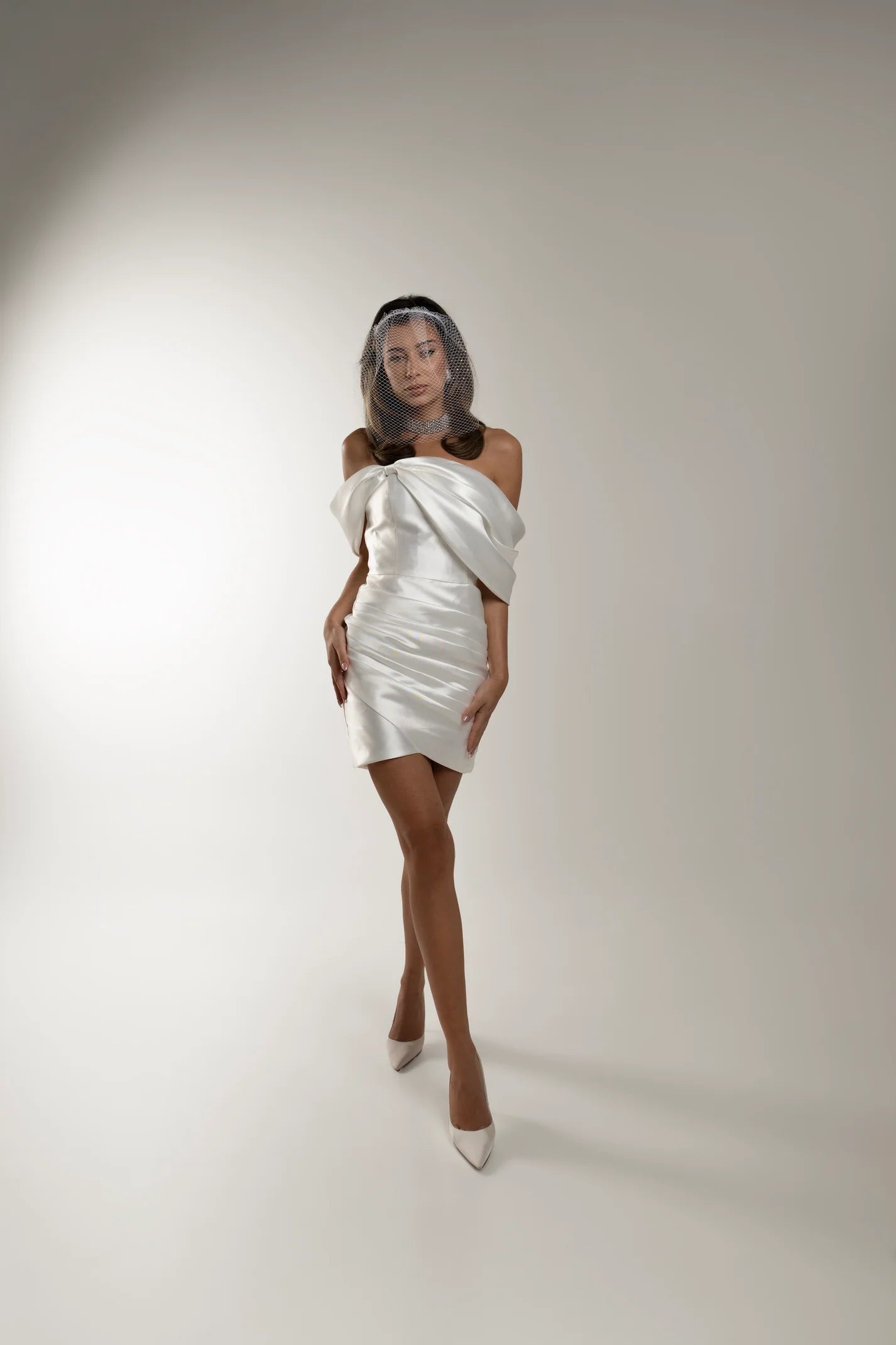 CARA Bridal Mini Dress