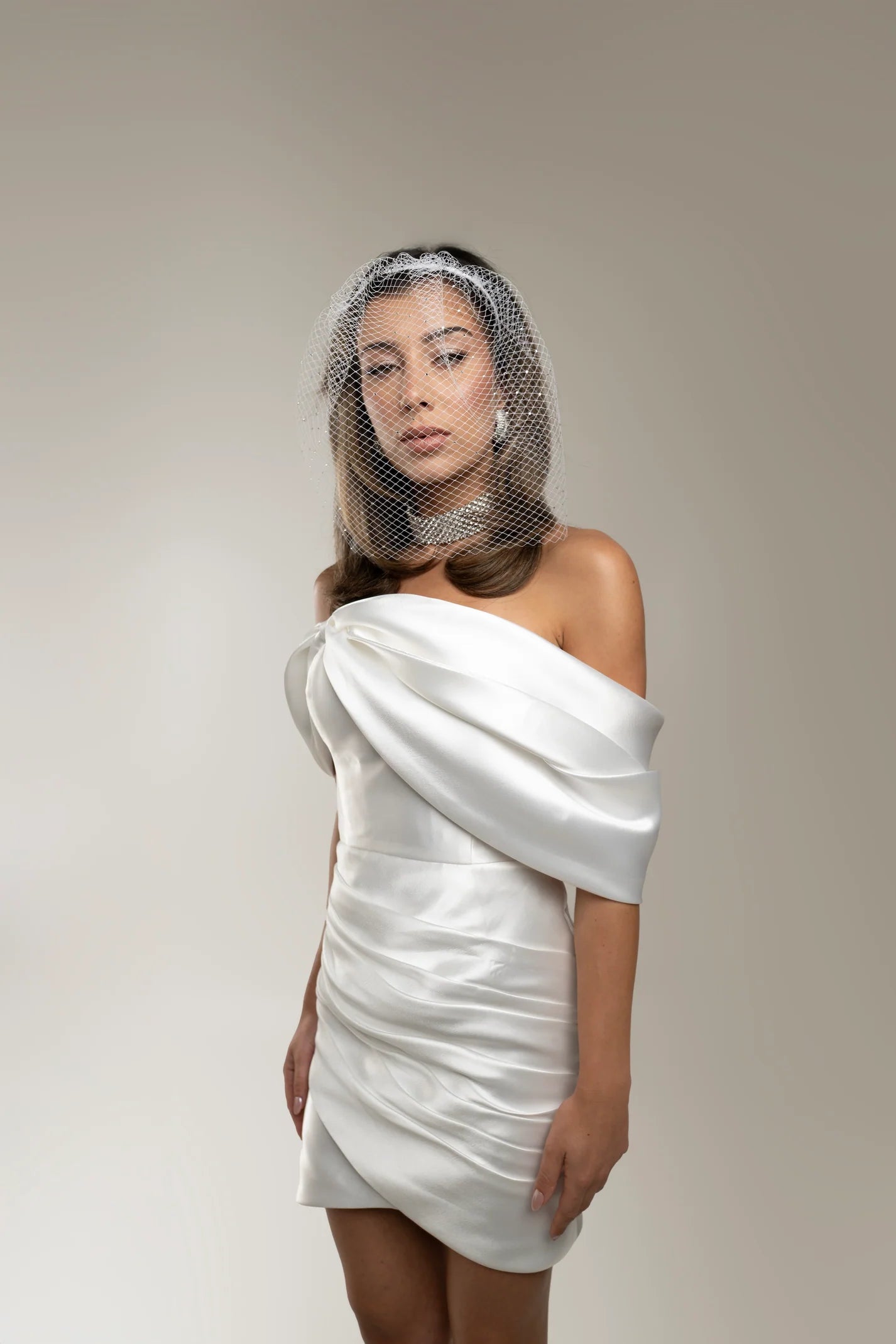 CARA Bridal Mini Dress
