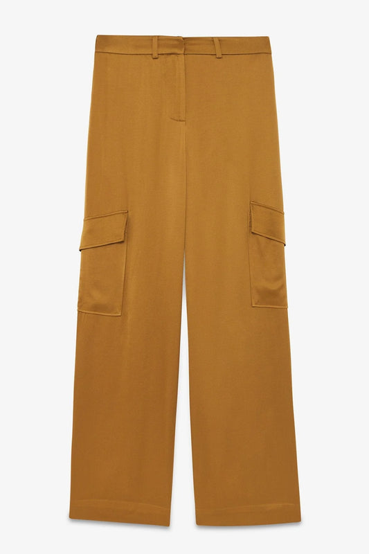Pure Viscose Fluid Trousers