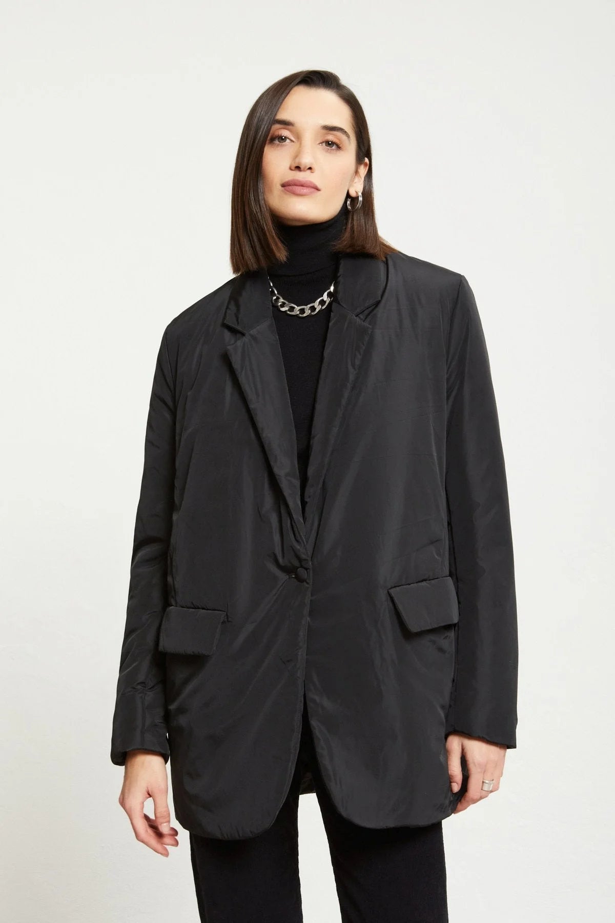 Down Blazer Jacket