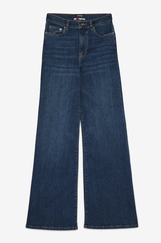 Solid Flared Jeans