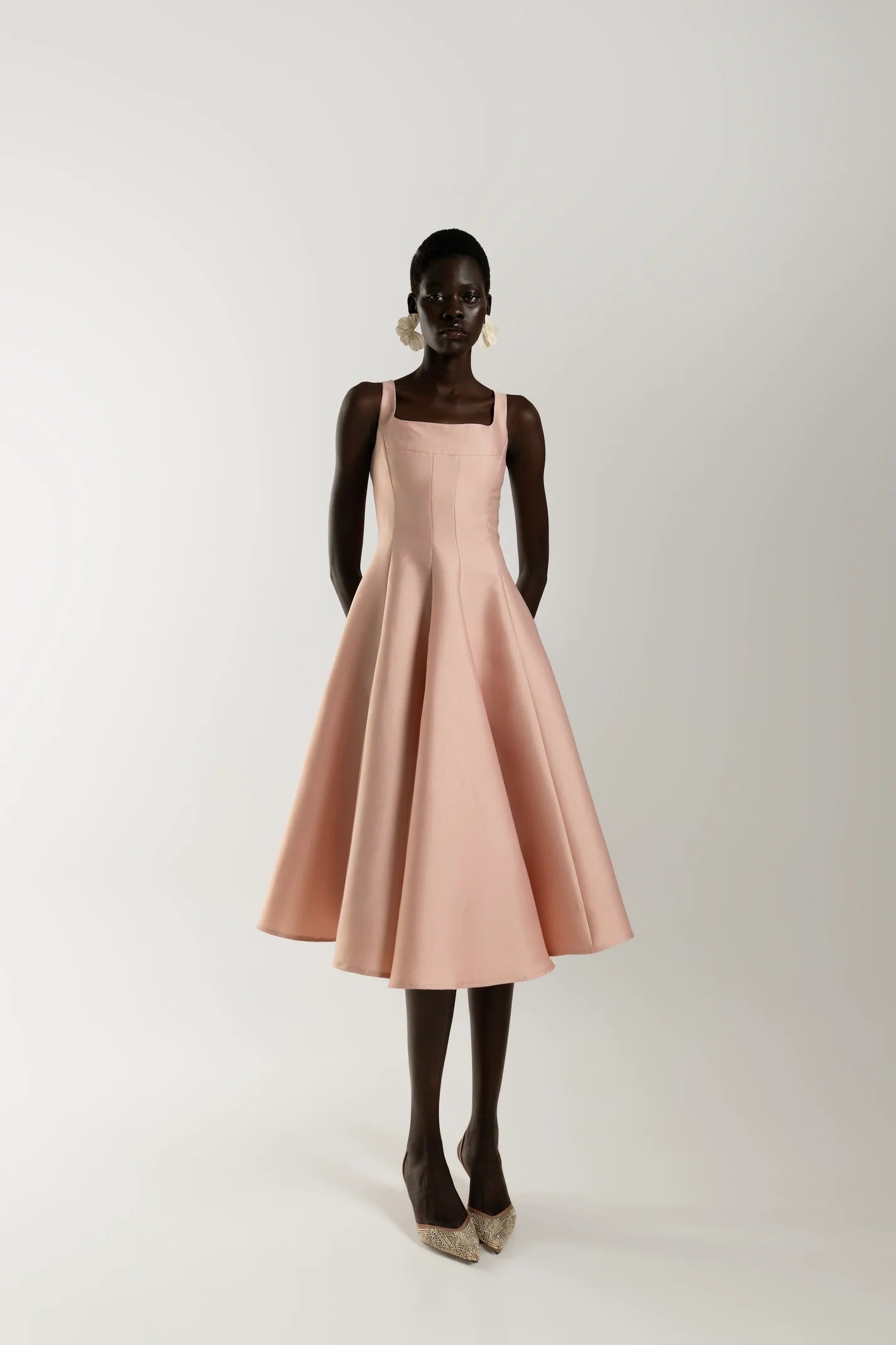 NINA Blush Midi Dress