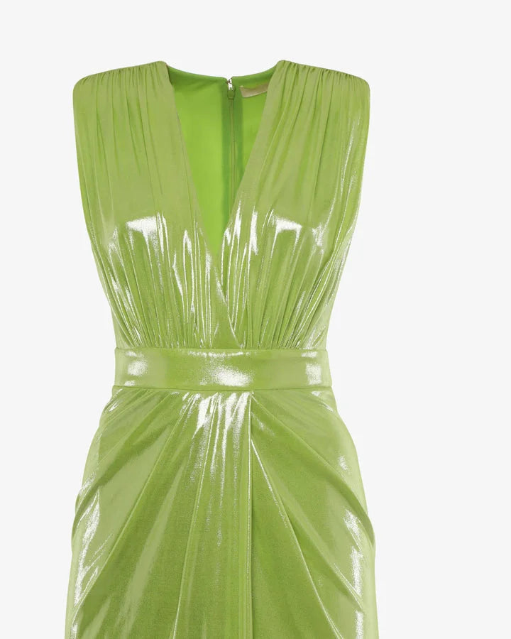 Metallic Envelope Dress